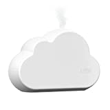 Pure Enrichment MistAire Cloud - Ultrasonic Cool Mist Humidifier Lasts Up to 24 Hours, 8-Color Night Light for Child or Baby, Variable Mist, Whisper-Quiet Operation for Nursery or Bedroom, BPA Free