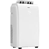Vremi 10,000 BTU Portable Air Conditioner for 150 to 250 Sq Ft Rooms - Powerful AC Unit with Cooling Fan, Wheels, Reusable Filter, Auto Shut Off and LED Display