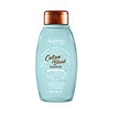 Aveeno Blend Sulfatefree Shampoo for Light Moisture Soothed Scalp Gentle Cleansing Shampoo With Nourishing Oat Paraben Dyefree, White Cotton, 12 Fl Oz