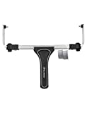 ROLLINGDOG 12-18' Adjustable Paint Roller Frame with Light Weight Aluminum Frame and Ergonomic Rubber Grip, for Large Area Brushing,Ceiling,Wall Decorating, Attached to Threaded End Extension Pole