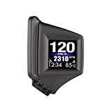 wiiyii Head Up Display, Car HUD P8, OBDII & GPS Dual System, The 1st Model in The Market Can be Installed on A-Pillar Trim