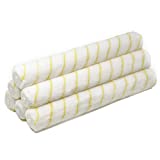 Allgala 18 Inch Shedless Lint Free Paint Roller Covers with End Caps -6PK-TH10319