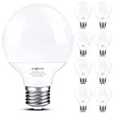 SHINESTAR 8-Pack G25 Globe Light Bulbs, Daylight 5000K, E26 LED Bulb 60 watt Equivalent, Decorative Vanity Light Bulbs for Bathroom, Non-dimmable