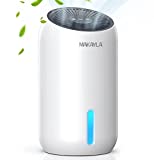 Dehumidifiers,MAKAYLA Dehumidifiers 56oz(1650ml) 5500 Cubic Feet(550sq ft) Big Dehumidifier with 7 Colors Light and Auto Shut