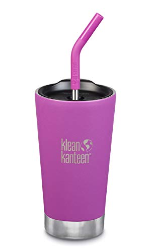 Klean Kanteen Insulated Tumbler 16oz with Straw Lid