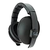 Friday 7Care Baby Ear Protection (0-2+ Years) - Comfortable & Adjustable Noise Cancelling Baby Ear Muffs for Infants, Newborns | Baby Headphones Noise Reduction for Airplanes Fireworks Concert, Black
