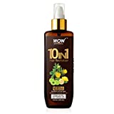 Wow Skin Science 10 in 1 Leave in Conditioner Spray - Leave in Conditioner for Dry Damaged Hair - Leave in Conditioner Hair Detangler Spray - Women & Mens Leave in Conditioner for Curly Hair