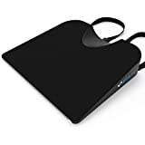 Gel Memory Foam Office Chair & Car Seat Cushion with Non-Slip Bottom – Tailbone Pain Relief Cushion, Ergonomic, Orthopedic Sciatica & Coccyx Pillow Cushion