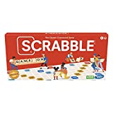 Scrabble Board Game, Classic Word Game for Kids Ages 8 and Up, Fun Family Game for 2-4 Players, The Classic Crossword Game