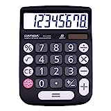 CATIGA CD-8185 Office and Home Style Calculator - 8-Digit LCD Display - Suitable for Desk and On The Move use. (Black)