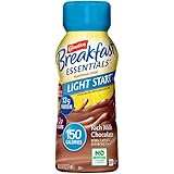 Carnation Breakfast Essentials Light Start Ready-to-Drink, Rich Milk Chocolate, 8 Ounce Bottle (Pack of 24) (Packaging May Vary)