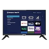 Westinghouse 24 Inch HD Smart Roku TV, 720p, Compatible with Apple Home Kit, Alexa and Google Assistant, (2022 Model).