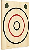 Viking Culture Axe Throwing Target - Wooden Target Stand for Throwing Axe, Viking Axe, Tomahawk, Throwing Knives, Hatchet - Hanging Wood Throwing Axe Target - Competition Axe Throwing and Games