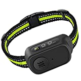 Rechargeable Dog Bark Collar with Beep Vibration and Shock,Anti Barking Collar for Small Medium Large Dogs, Humane Dog Training Device with 5 Adjustable Sensitivity Levels