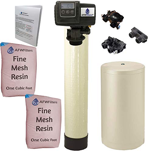 Iron Pro 2 Combination water softener iron filter Fleck 5600SXT digital metered valve 64,000 grain, 64k for whole house