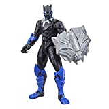 Avengers Marvel Mech Strike 6-inch Scale Action Figure Toy Black Panther with Compatible Mech Battle Accessory, for Kids Ages 4 and Up