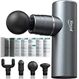 Mini Massage Gun, Deep Tissue Percussion Portable Muscle Massager, Quiet Massage Gun with 3200rpm Motor, Max Stall Force 30lbs, Compact Handheld Massager for Sports, Office, Home, Gifts for Men/Women
