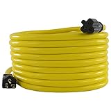 Conntek 25F620 NEMA 6-20 Extra-Heavy Duty Extension Cord, 20 Amps 250 Volts, 25 Feet