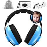 Kiki Babies Baby Noise Canceling Headphones – Infant Headphones with Baby Wipes Dispenser and Travel Bag – Premium Soft Baby Ear Muffs for Concerts, Outdoors, Airplane – Comfortable Design