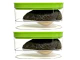 Avocado Keeper / Holder / Storage to Keep Your Avocados Fresh for Days - Certified BPA Free (2 Pack)