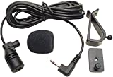 AVH-W4500NEX Microphone Mic 2.5mm Compatible for Pioneer DMH-1500NEX,MVH1400NEX,AVH-1400NEX,AVH-2400NEX,AVH-2500NEX,AVH-W4500NEX,AVH-W4400NEX,AVH-220EX,MVH-300EX in-Dash DVD/CD Car Stereo Receiver