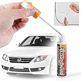 Ouzorp Car Touch Up Paint Black Fill Paint Pen Car Scratch Repair Two-In-One Car Touch Up Paint(pearl white)