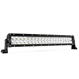 LED Light Bar Nilight 20Inch 120W  Spot Flood Combo LED Driving Lamp Off Road Lights LED Work Light for Trucks Boat Jeep Lamp,2 Years Warranty
