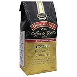 Door County Coffee - Heavenly Caramel, Sweet & Buttery Caramel Flavored Whole Bean Coffee - Medium Roast, 10 oz Bag