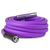 BIGFOOT RV Water Hose 25 ft - Drinking Water Hose for RV Camper, Boats - Food Grade Hose - Lead, Phthalate, BPA Free Hose - Anti Kink, Lightweight Water Hose - Purple, 5/8inch Diameter, 25 ft Long