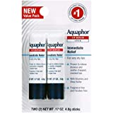 Aquaphor Lip Repair Stick, Lip Protectant, Moisturizing Lip Balm Multipack, 2 Count (Pack of 1)