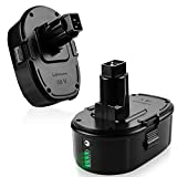 ANTRobut 2Pack 6.0Ah Lithium Battery Replacement for Dewalt 18V Battery XRP DC9096 DC9098 DC9099 DE9096 DE9095 DW9096 DW9098 DW9095 DC9182 Dewalt 18V Batteries