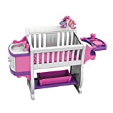 American Plastic Toys Kids’ My Very Own Nursery Baby Doll Playset, Doll Furniture, Crib, Feeding Station, Learn to Nurture and Care, Durable and BPA-Free Plastic, for Children Ages 2+