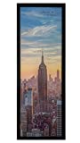 Frame Amo 12x36 Black Modern Picture or Poster Frame, 1 inch Wide Border, Smooth Wrap Finish, Acrylic Front