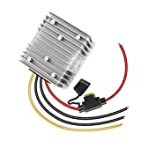 dkplnt 20A 240W 12v Golf Cart 48V 36V to 12V Converter Voltage Regulator Reducer Transformer with Fuse
