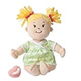 Manhattan Toy Baby Stella Blonde Soft First Baby Doll for Ages 1 Year and Up, 15'