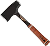 Estwing Special Edition Fireside Friend Axe - 14' Wood Splitting Maul with Forged Steel Construction & Genuine Leather Grip - EFF4SE, Black-Special Edition
