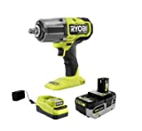 RYOBI ONE+ 18V Brushless Cordless 4-Mode 1/2 in. Impact Wrench Kit with 4.0 Battery and Charger