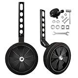 HAWENS Training Wheels, Bike Training Wheels with Stronger Version Heavy Duty Rear Adjustable Bicycle Stabilizer Mounted Kit, fit for 12, 14, 16, 18, 20 inch Kids' Single Speed Bike