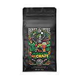 Bones Coffee Company Flavored Coffee Beans, Jamaican Me Crazy Vanilla Caramel | 12 oz Whole Bean & Ground Coffee Low Acid Medium Roast Gourmet | Vanilla, Caramel, Coffee Liqueur Flavor (Whole Bean)