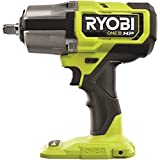 RYOBI PBLIW01B ONE+ 18-Volts Brushless Cordless 4-Mode 1/2 in. High Torque Impact Wrench (Tool Only) (RENEWED)