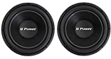 QPower QPF15 15' 2200 Watt Deluxe Series DVC Car Audio Subwoofers Subs (2 Pack)