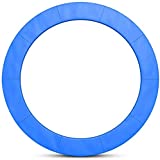 Trampoline Replacement Pad Safety Spring Cover, No Holes for Pole, Universal Fits for 10ft Frames, Waterproof Trampoline Accessories Spring Pad