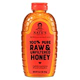 Nature Nate’s 100% Pure, Raw & Unfiltered Honey; 32oz. Squeeze Bottle; Award-Winning Taste