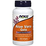 NOW Supplements, Aloe Vera (Aloe barbadensis) 10,000 mg, Supports Digestive Health*, 100 Softgels