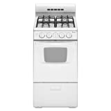 Amana AGG222VDW 2.6 Cu. Ft. Freestanding White Gas Range