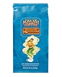 Kauai Whole Bean Coffee, Coconut Caramel Crunch – 100% Arabica Whole Bean Coffee from Hawaii’s Largest Coffee Grower Sweet, Nutty Caramel Blended with Tropical Coconut (24 Ounces)
