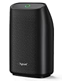 Hysure Dehumidifier,700ml Compact Deshumidificador 1200 Cubic Feet(215 sq ft) Quiet Portable Dehumidifier for Bathroom RV Dorm Room Baby Room Home - Grey