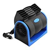12V Car Fan, YOUGUOM Auto Vehicle RV Fan Powerful Ventilation Electric Car Fans with Cigarette Lighter Plug for Car Vehicle SUV