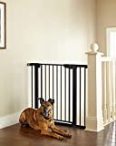 Mom's Choice Awards Winner-Cumbor 29.5'-40.6' Width Pressure or Hardware Mounted Auto Close Safety Baby Gate, Durable Extra Wide Dog Gate for Stairs, Doorways, Easy Walk Thru Pet Gate for House