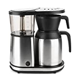 Bonavita 8 Cup Coffee Maker, One-Touch Pour Over Brewing with Thermal Carafe, SCA Certified, Stainless Steel (BV1900TS)